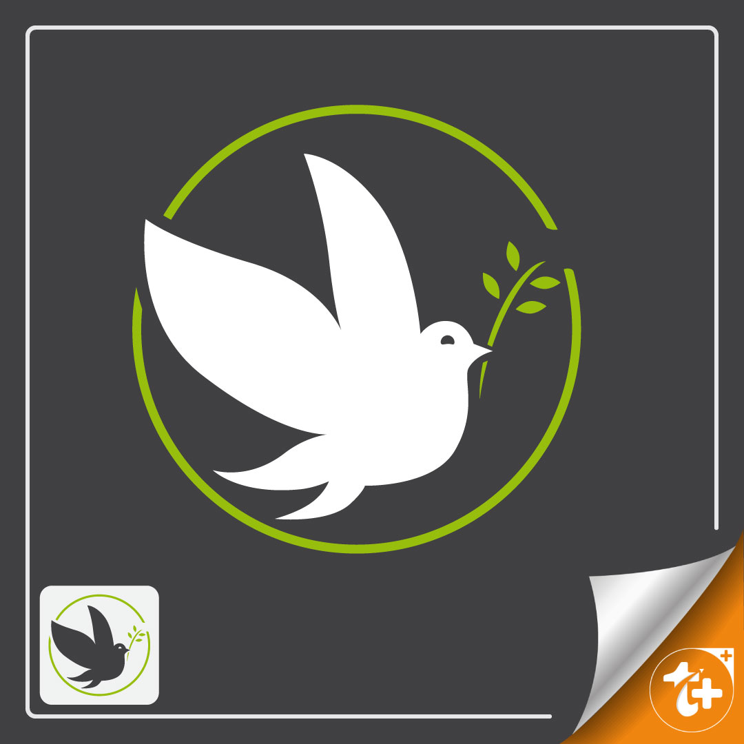 لوگو کبوتر – لوگو پرنده صلح