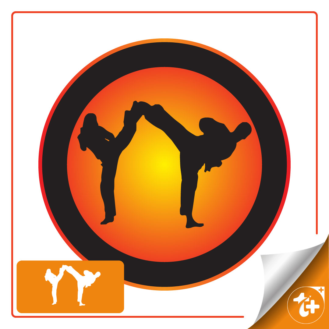 لوگو ورزش رزمی -کاراته – تکواندو